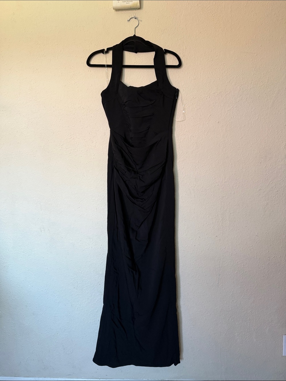 House of CB Sahar Black Sculpting Halter Neck Maxi Dress size M NWOT - Picture 5 of 10